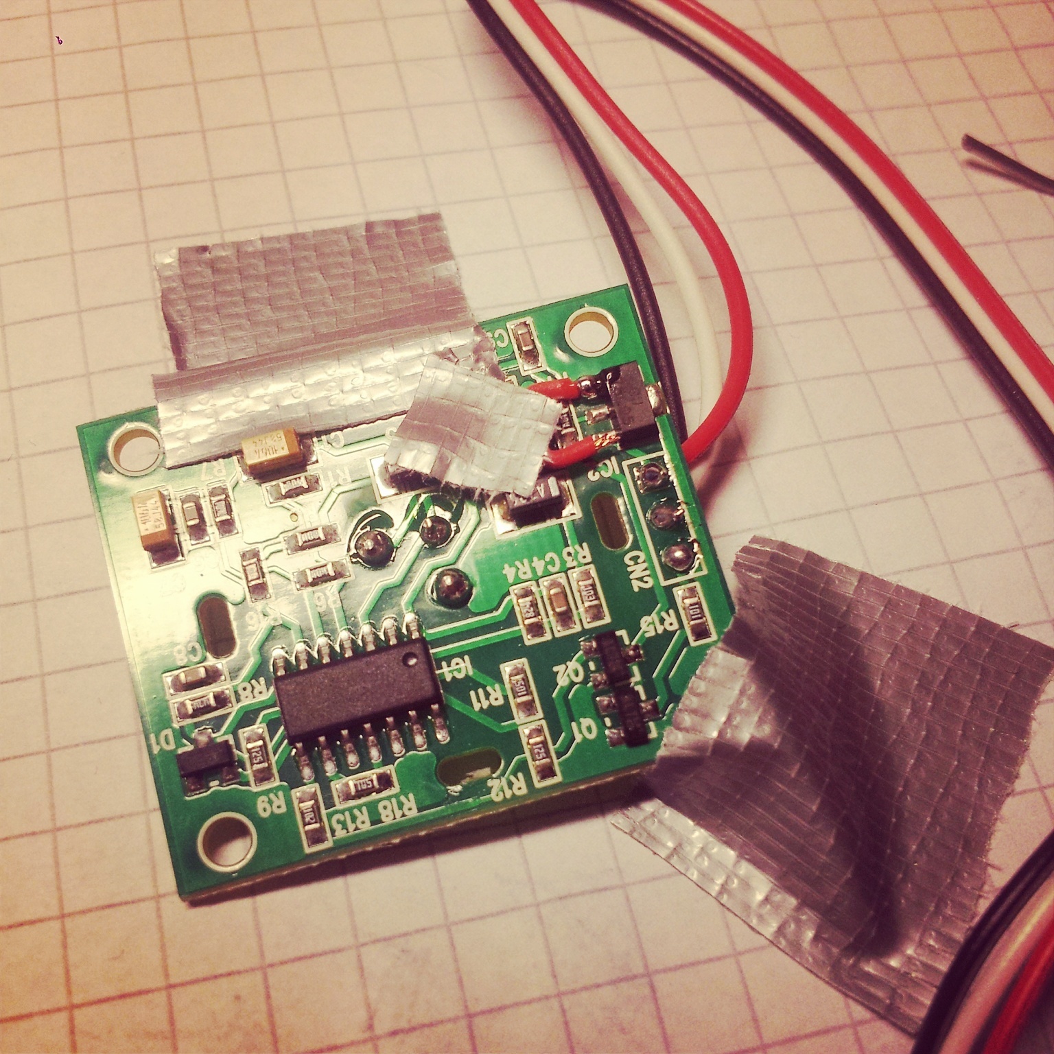 Bypassing SEN08630 PIR motion sensor's voltage regulator to work with